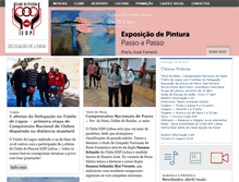 Tablet Screenshot of clubeedp-del-lisboa.com.pt